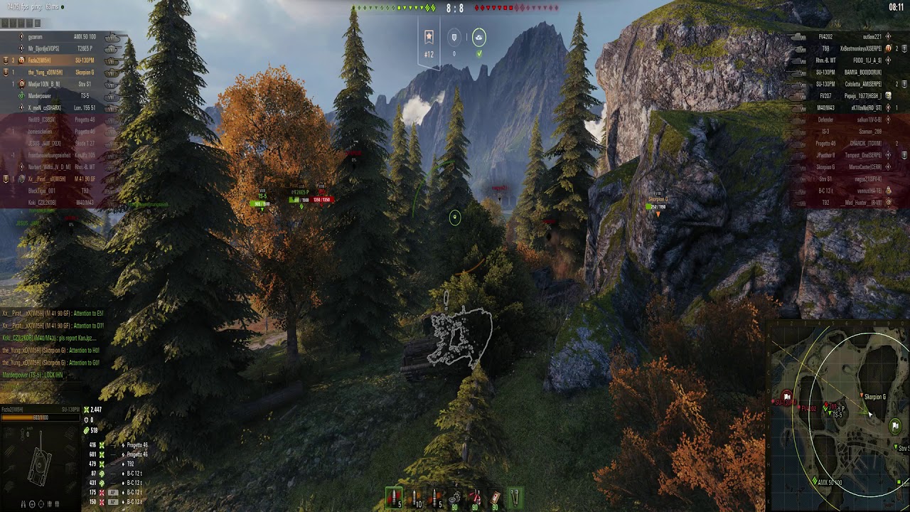 World of Tanks SU-130PM - 9 Kills