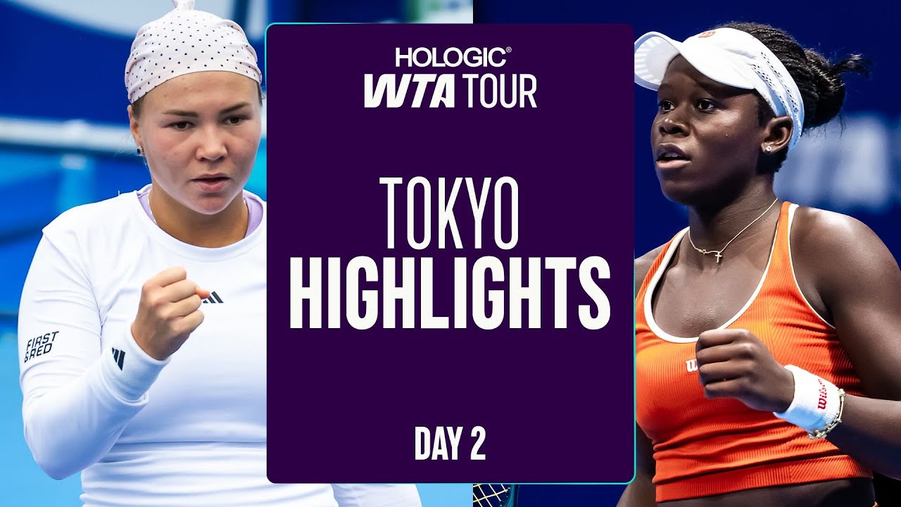 Day 2 in Tokyo featuring Mboko, Shnaider, Fernandez, and more | WTA Match Highlights