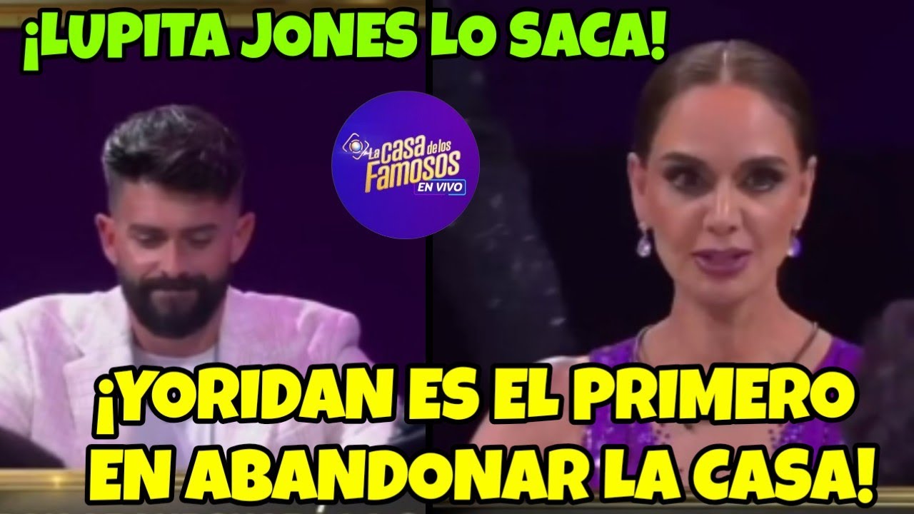 YORIDAN ES EL PRIMERO EN ABANDONAR LA CASA DE LOS FAMOSOS 6! LUPITA LO SACÓ #lcdlf6 #telemundo 