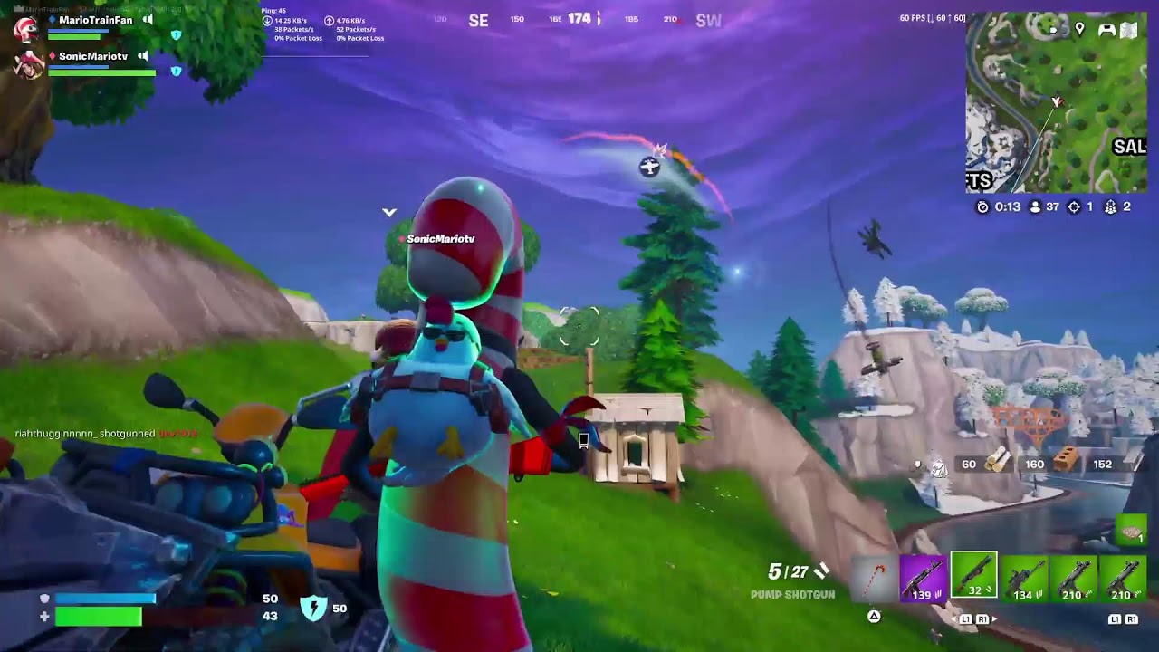 Fortnite road to a duo win