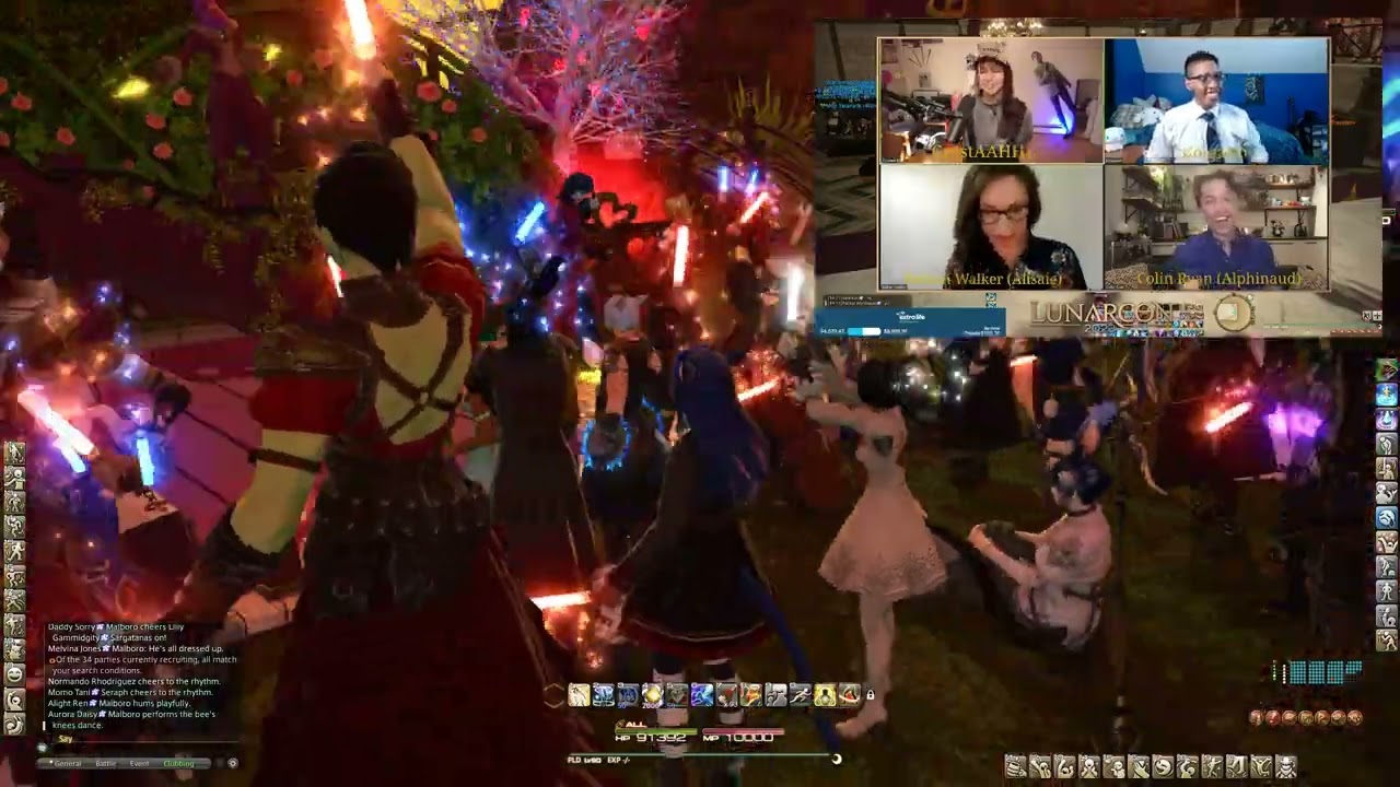 FFXIV: LunarCon 2023 - Bethan and Colin Q&A Clip - What did they tell you?