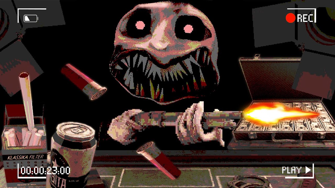 BUCKSHOT ROULETTE | JOUER &Agrave; LA ROULETTE RUSSE AVEC CE MONSTRE N'&Eacute;TAIT PAS UNE BONNE ID&Eacute;E !!!