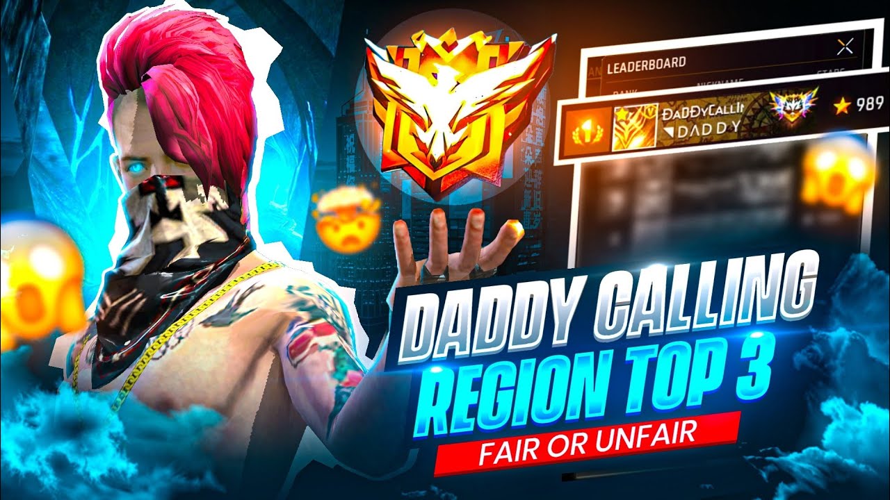 DADDY CALLING CS REGION TOP 3 👑🤩|| OLD LEGEND COMEBACK || ALL PANELS & HACKERS SHOCKED !!