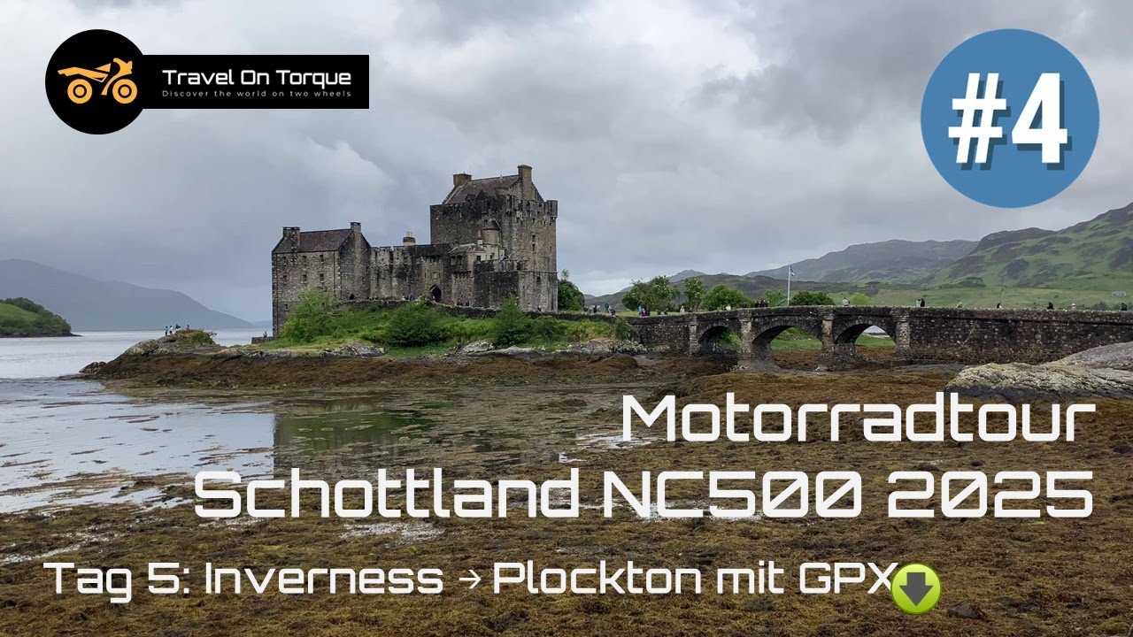 Motorradtour Schottland NC500 2025 | Tag 5: Inverness → Plockton (Teil 4/9)
