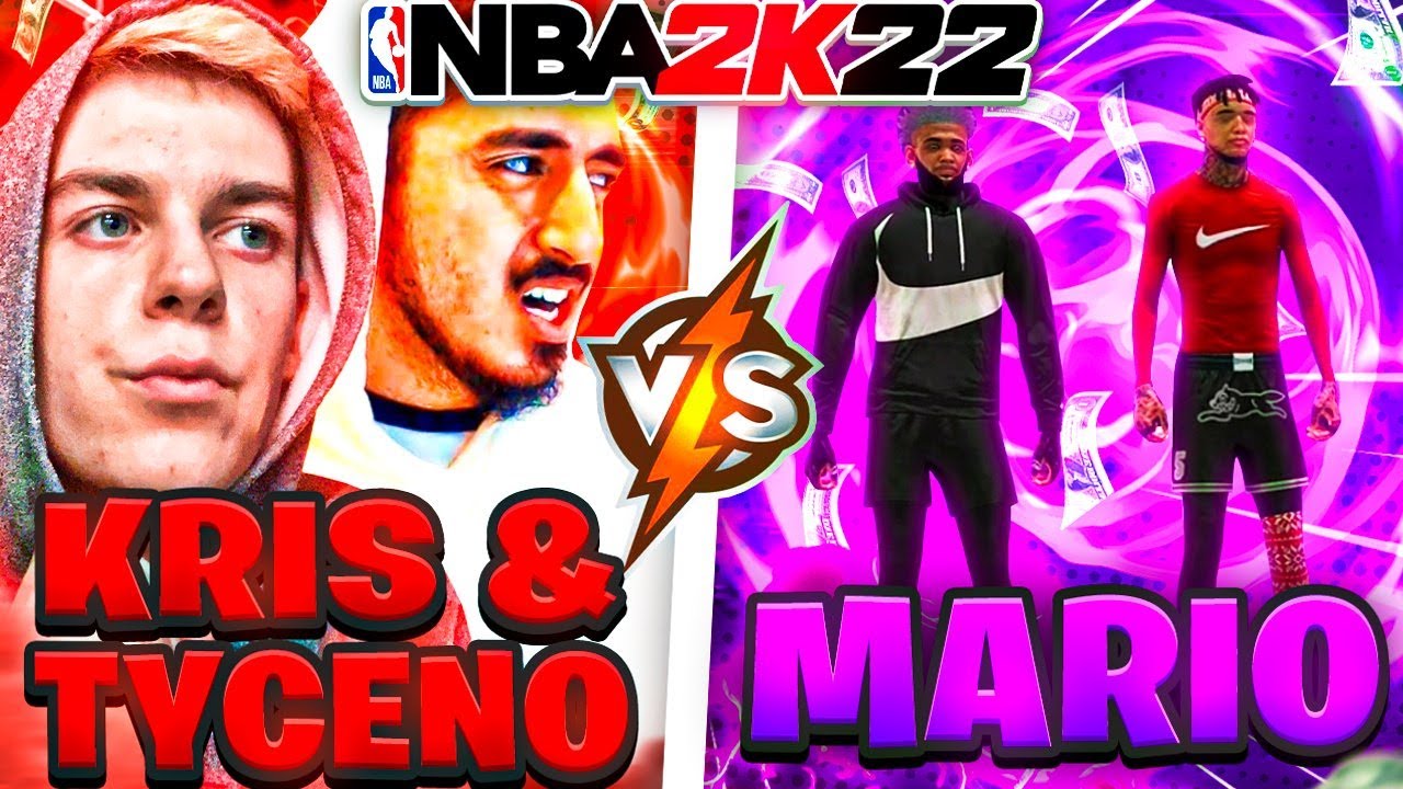 MariosMindset Challenged Tyceno and KrisZeeTee to a $1000 WAGER IN NBA 2K22 (WAGER OF THE YEAR)