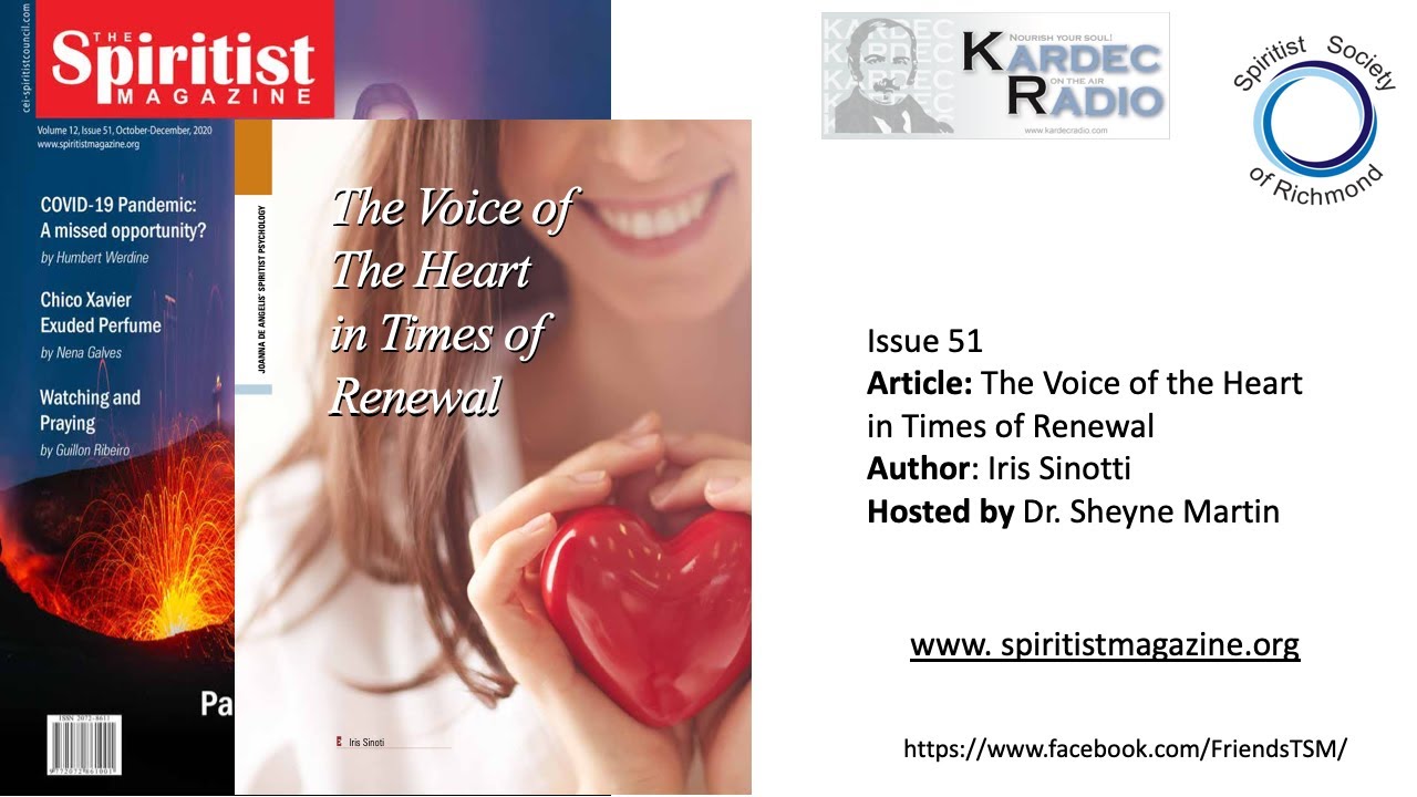 The Spiritist Magazine &ndash;The Voice of The Heart in Times of Renewal