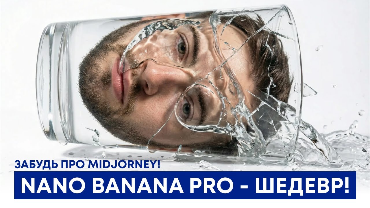 Nano Banana Pro УНИЧТОЖИЛ Midjourney? | 4K РАЗРЕШЕНИЕ, текст, контроль!