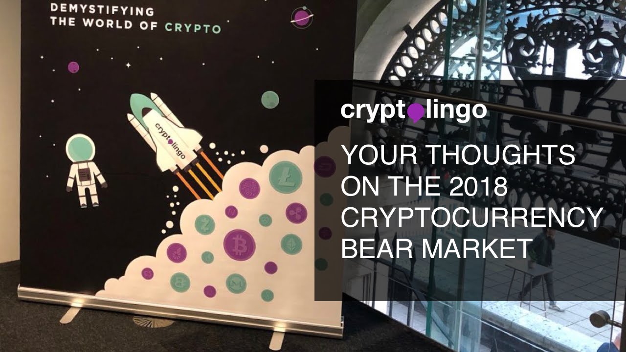 YOUR THOUGHTS ON THE 2018 CRYPTOCURRENCY BEAR MARKET