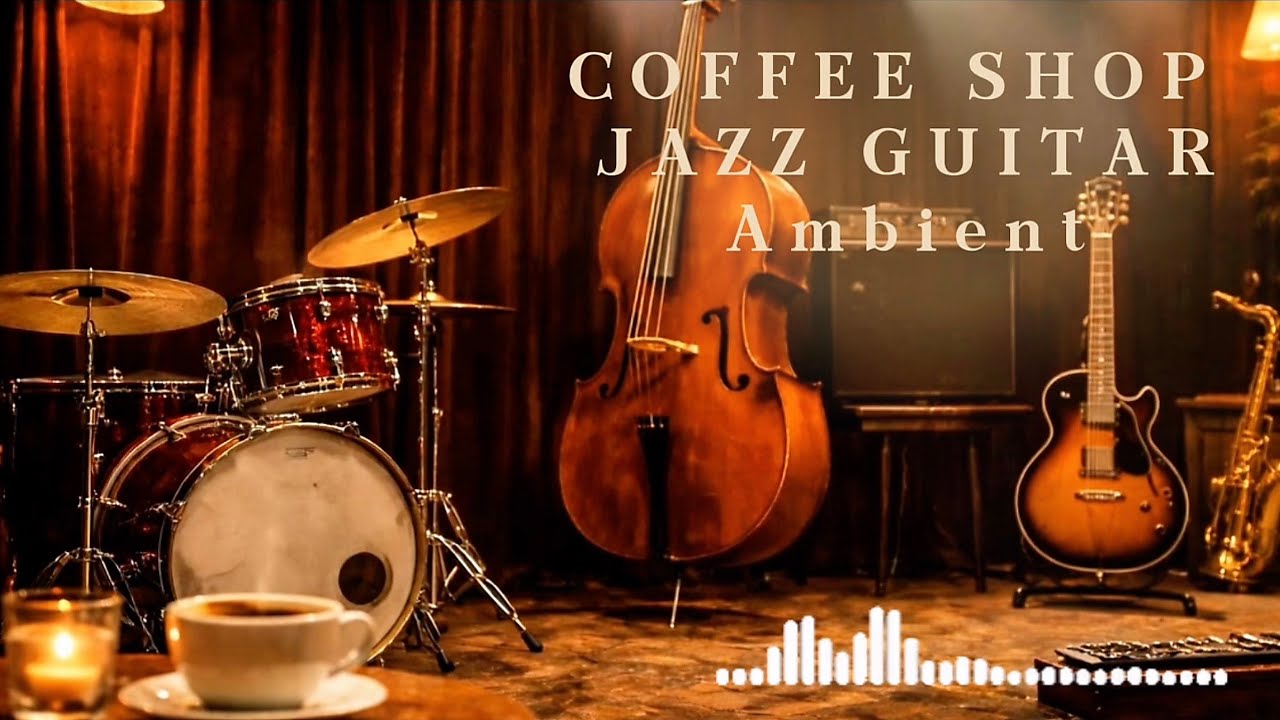 Coffee Shop Jazz Guitar Ambient  | Chilling and Relaxing | Nhạc thư giãn  Jazz Guitar | Quán Cà Phê