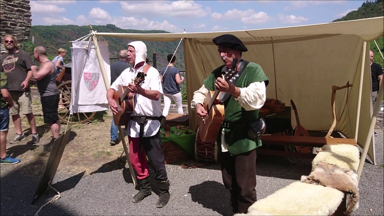 Die Spielleute auf der Reichsburg - Burgfest Cochem 2019