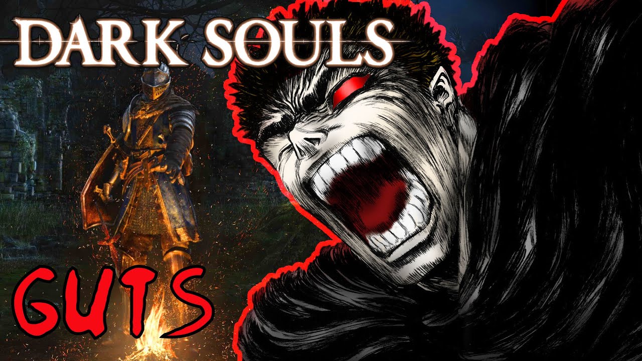 I played Dark Souls as Guts and it was Crazy (Berserk Dark Souls Build)