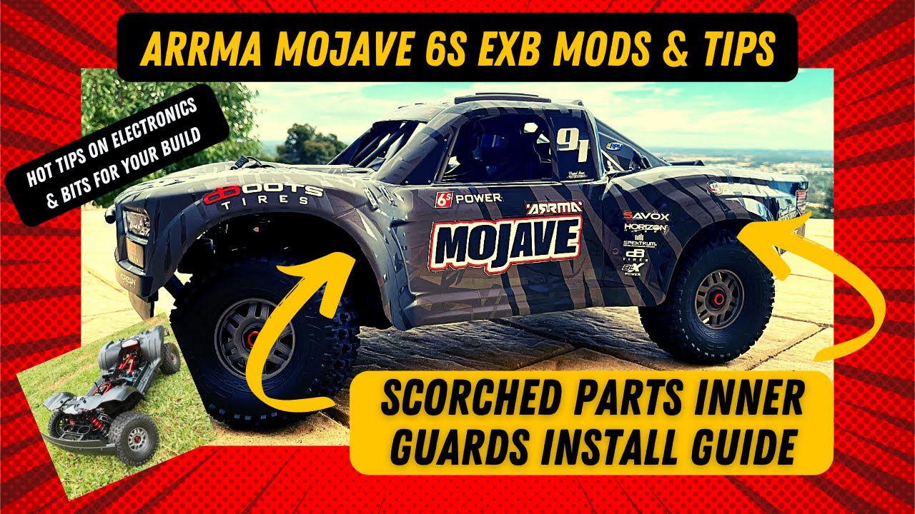 ARRMA Mojave 6s EXB - BEST hints & tips for your build