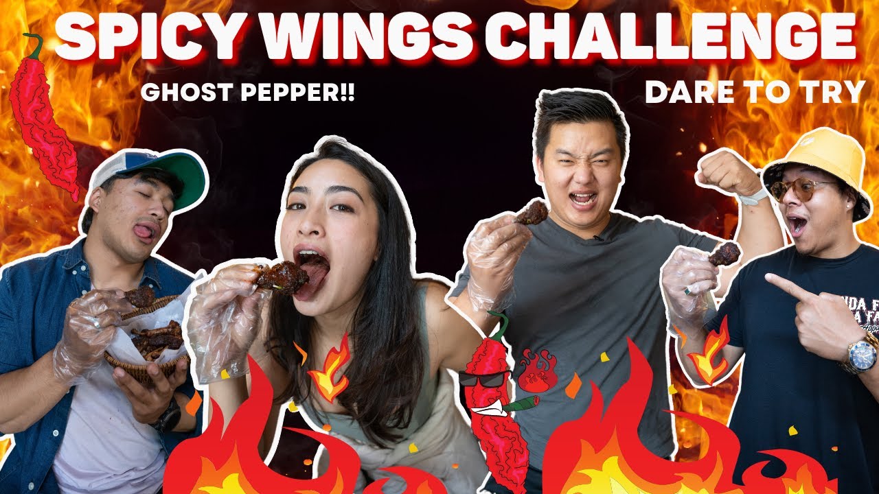 Spiciest chicken wings challenge ever 🥵 in Nepal | Ghost pepper wings | Dare to try ☠️