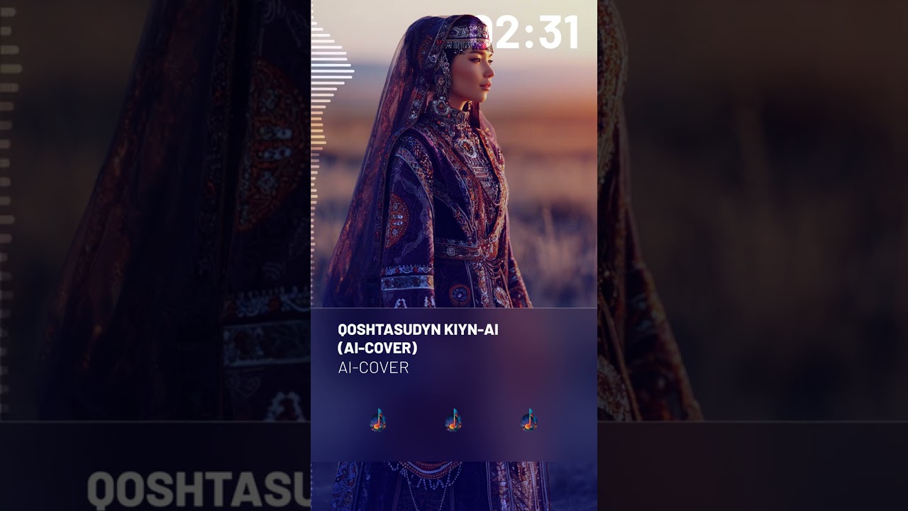 Қоштасудың қиын-ай (AI-cover)🎧