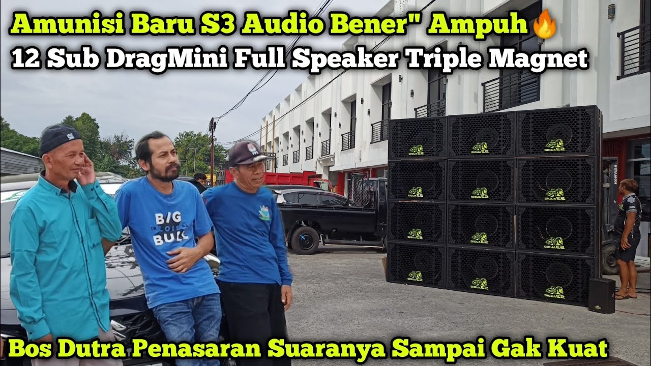 Spek Terbaru S3 Audio Ampuh Full Bliyut😱Bos Dutra Putra Penasaran Suara DragMini Sampai Gak Kuat 