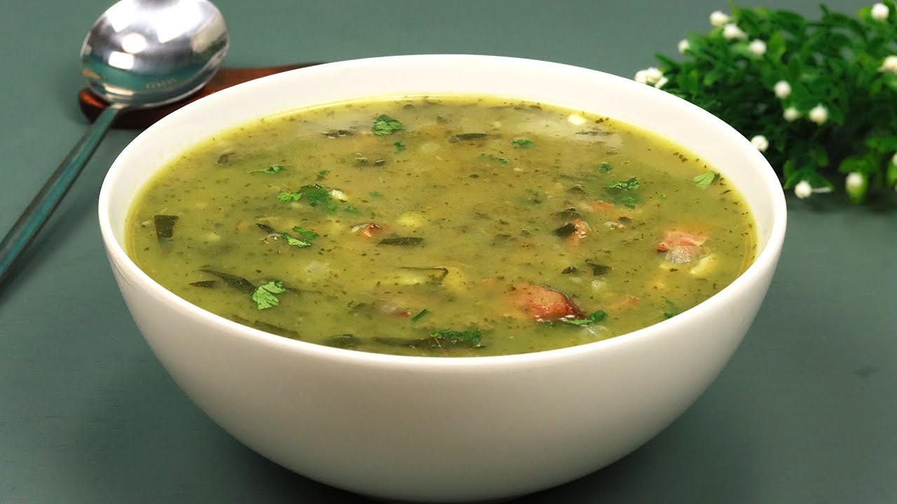 Самый простой и вкусный португальский зеленый суп, который я когда-либо пробовал! Кальдо Верде
