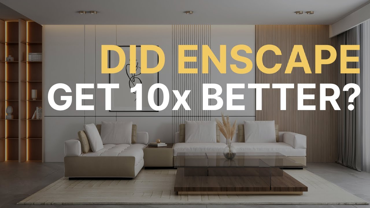 Enscape стал в 10 раз лучше! НОВАЯ версия 4.0 — что нового?