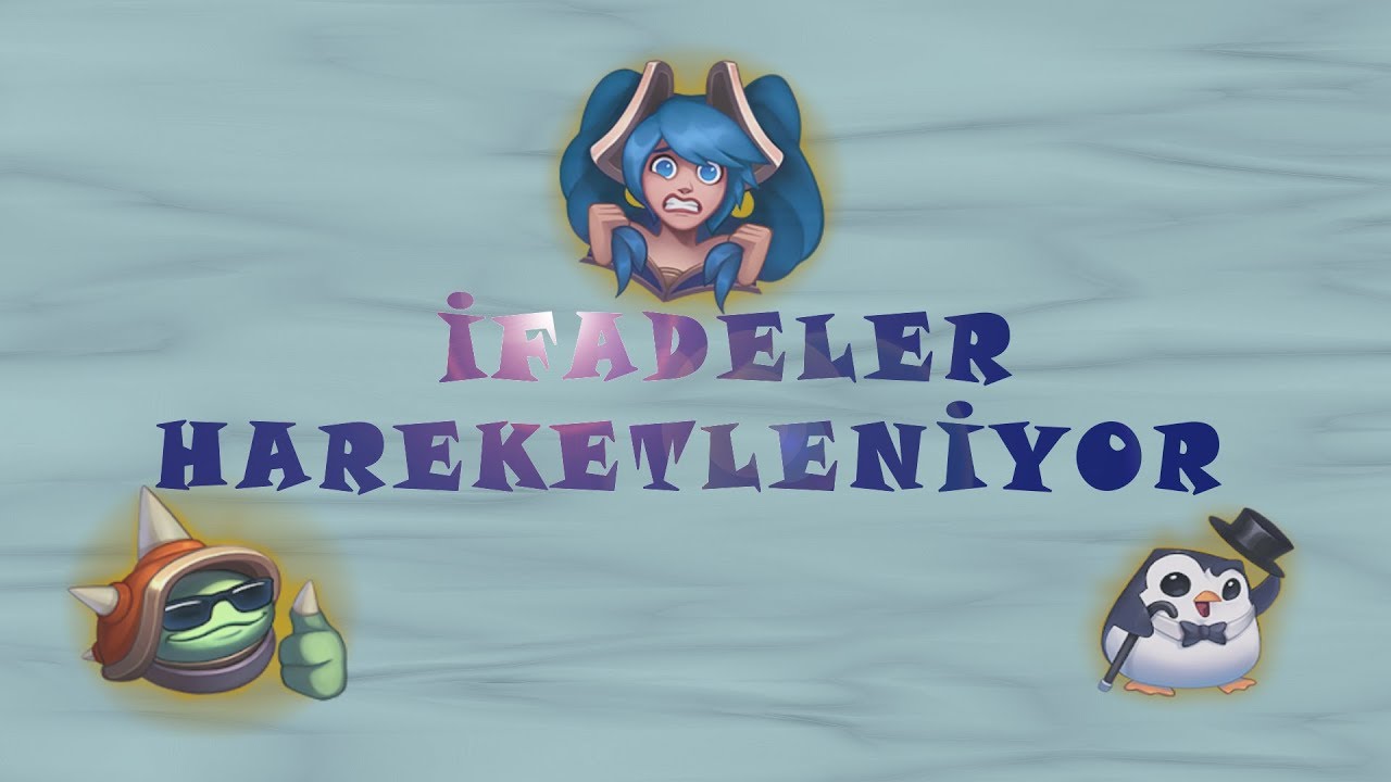 Lol Hareketli İfadeler Geliyor | Lol Animasyonlu İfadeler Emojiler