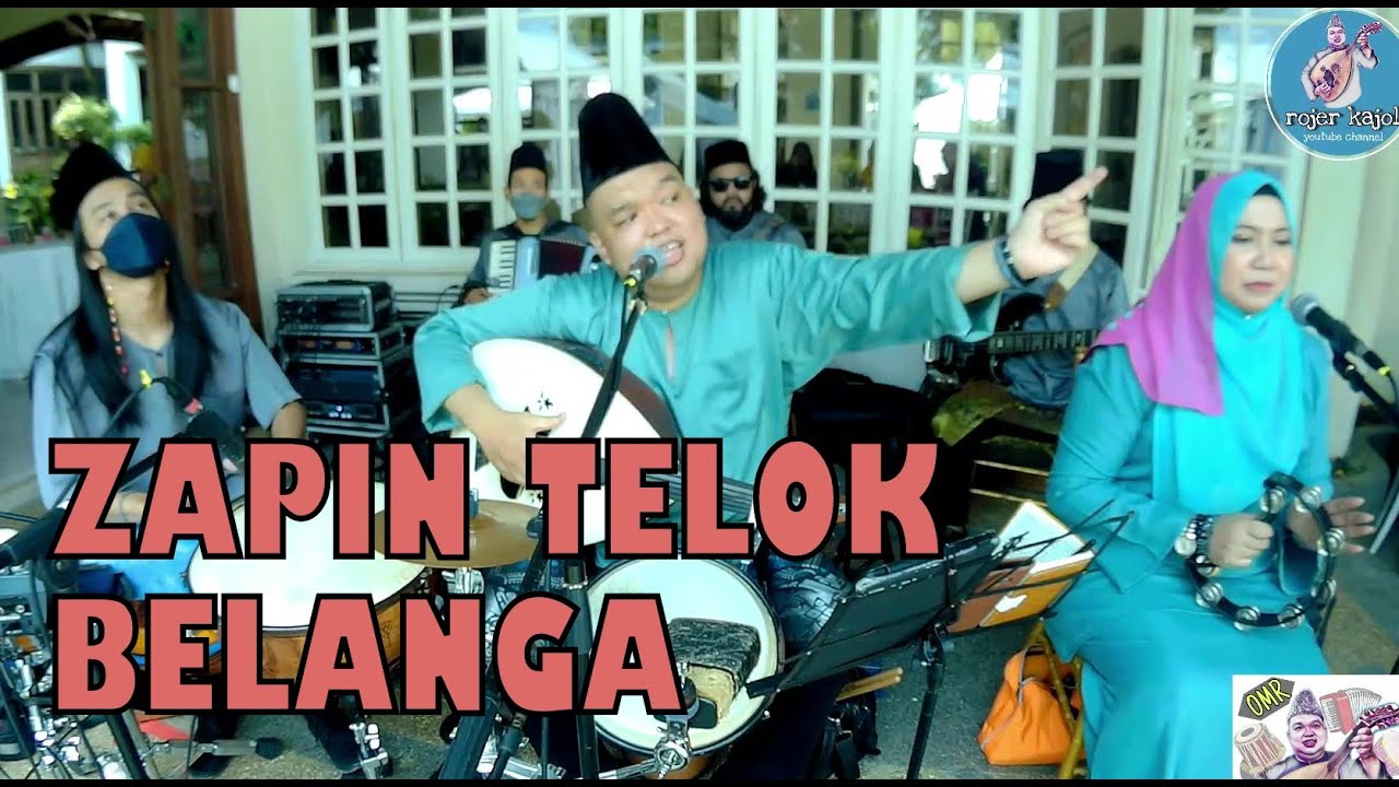 ZAPIN TELOK BELANGA cover by ROJER KAJOL ft ORKES MELAYU ROJER (OMR)