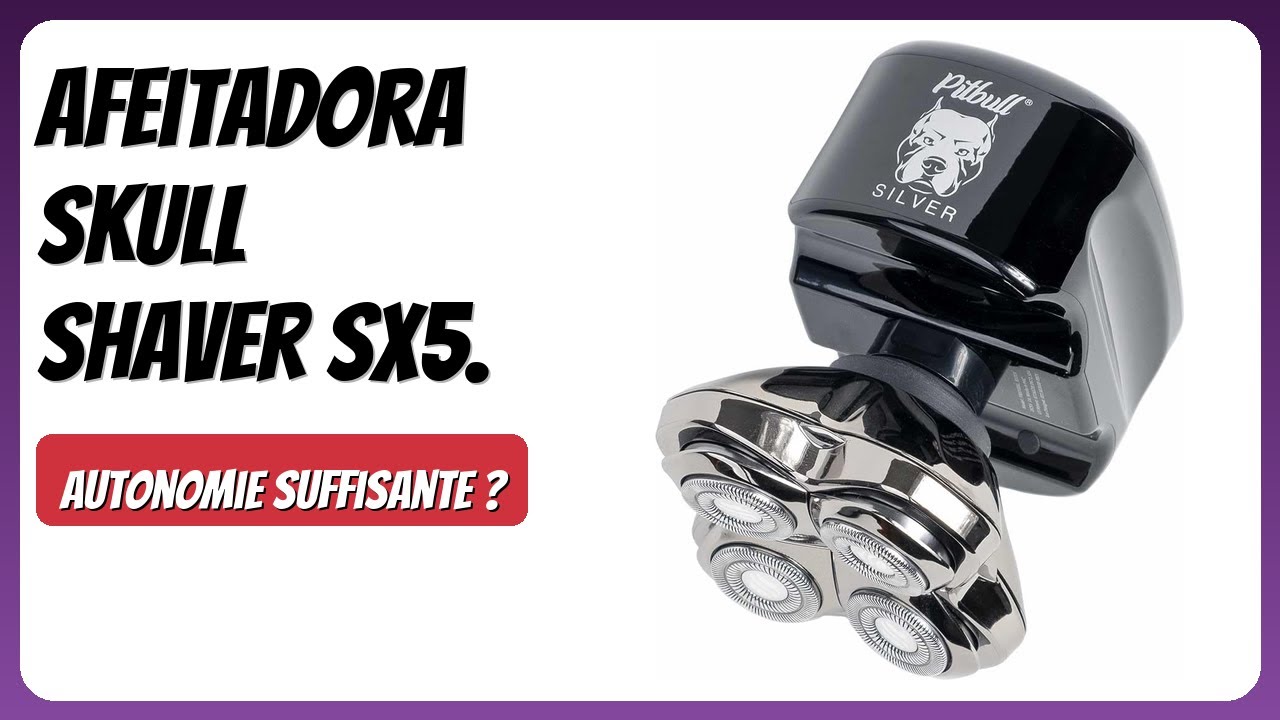 AVIS (2025) : Afeitadora Skull Shaver SX5. DÉTAILS ESSENTIELS