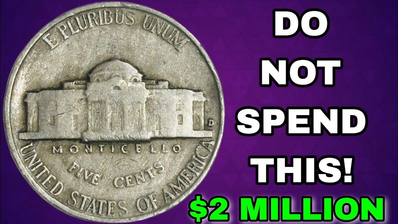 JEFFERSON NICKEL OLD COIN FROM 1993 P DO NOT SPEND THIS LOCK FOR THIS!