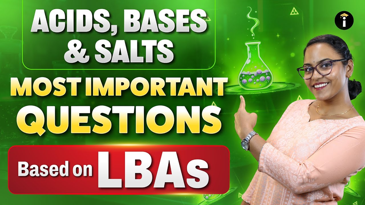 ✨ Master Acids, Bases & Salts – Must-Know LBA Questions