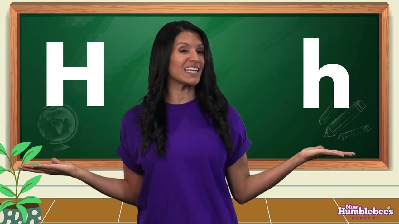 How to Write Lowercase h | Handwriting Practice for Preschool and Kindergarten