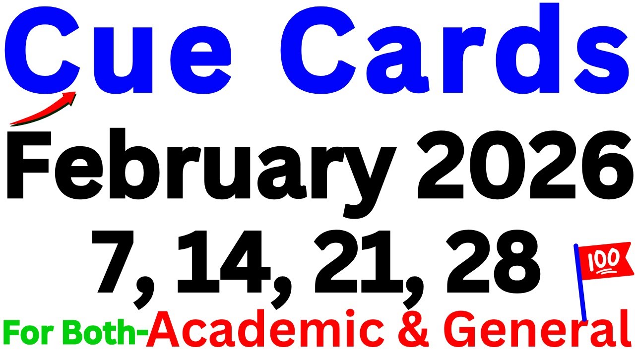 07, 14, 21 & 28 FEBRUARY 2026 IELTS SPEAKING PREDICTION | CUECARDS FEBRUARY IELTS SPEAKING REAL EXAM