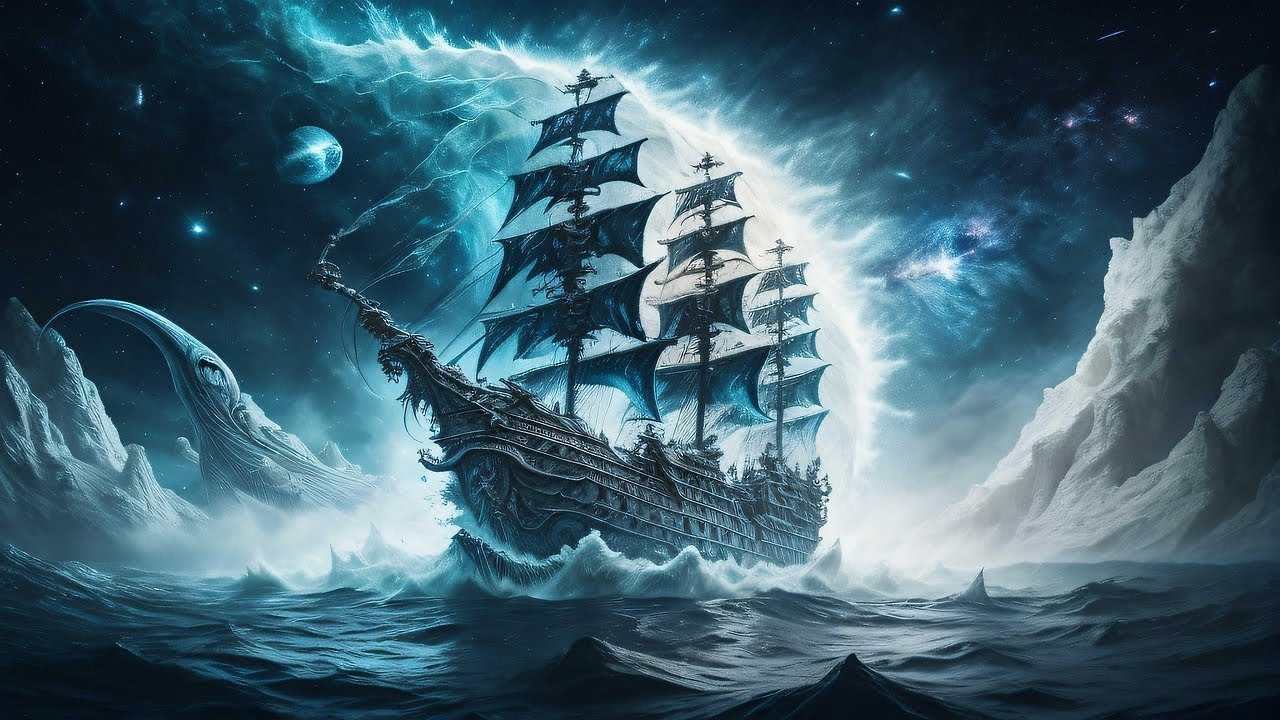 Un Momento para Navegar Juntos al Abrazo de la Luna 🤍🌙 Música Relajante y Paz de Noche