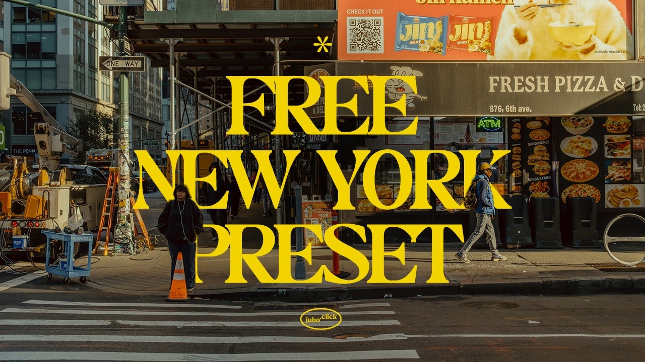 Free street photography preset for X100VI