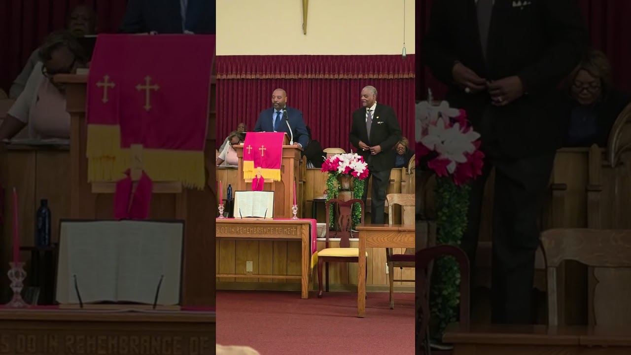 Pastor Gregory Riley Preaching at Antioch Baptist church Columbus ga 