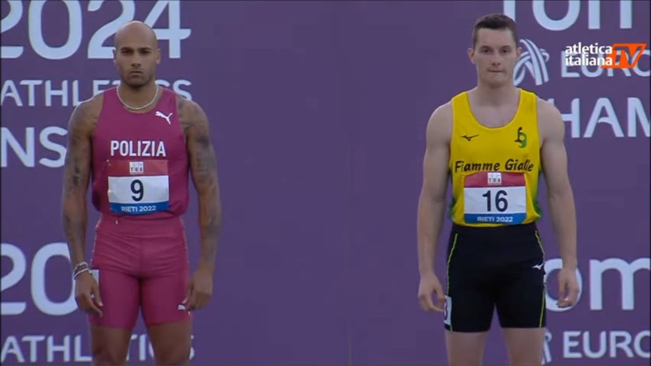 Campionati Italiani Assoluti 2022 - Finale 100 Uomini