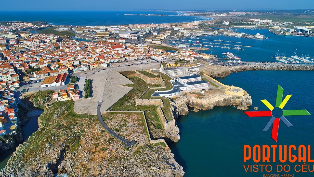 Peniche aerial view 🛥️ 4K UltraHD