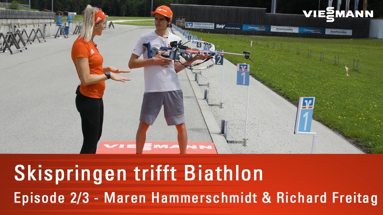 Skispringen trifft Biathlon | Maren Hammerschmidt & Richard Freitag - Episode 8