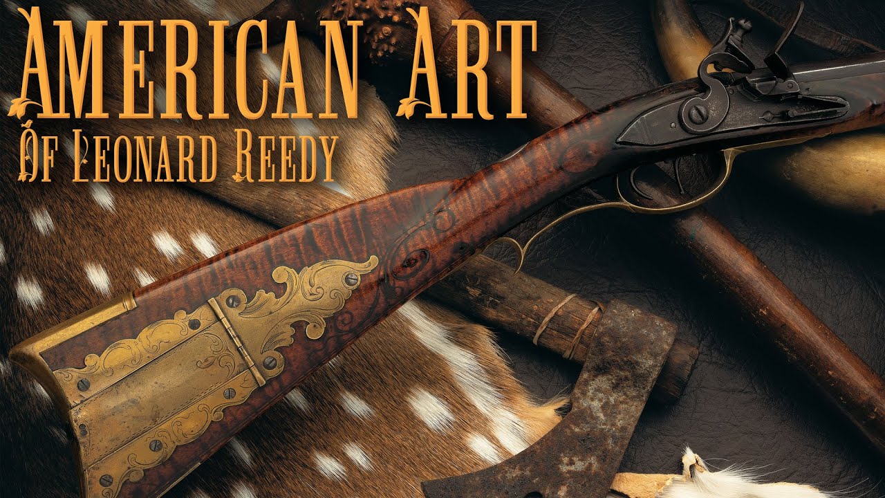 American Art: Kentucky Rifle by Master Artisan Leonard Reedy