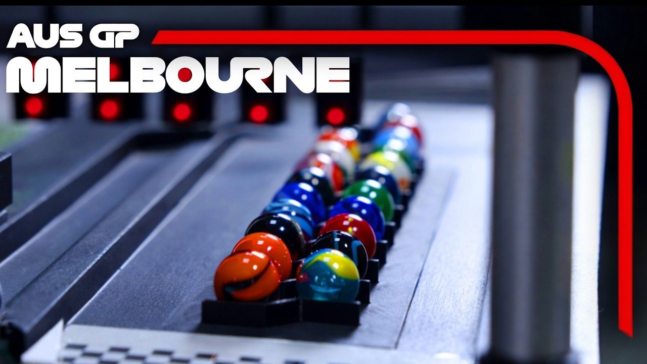 Formula 1 Marble Race - Melbourne GP 2026 🏁