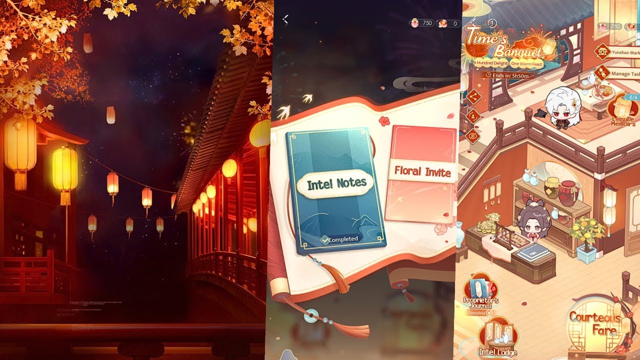 Time's Banquet Event: Leisure Memoirs with Sylus EN | Love and Deepspace Chinese New Year