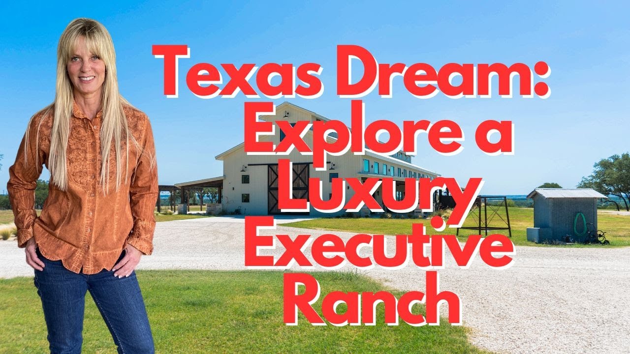 Texas Dream: Explore this Luxury Executive Ranch for Sale in the Heart of Lone Star Living!
