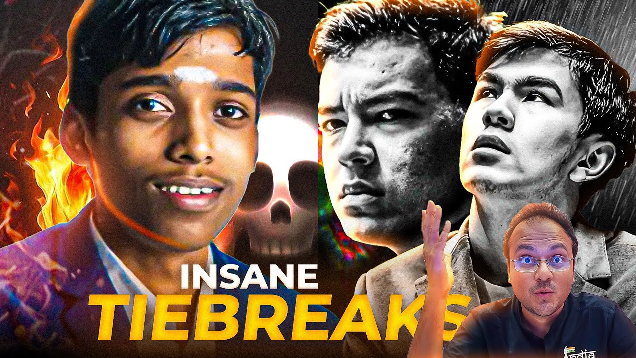The completely insane tiebreaks at the UZ Chess Cup 2025 ft. Praggnanandhaa, Abdusattorov, Sindarov