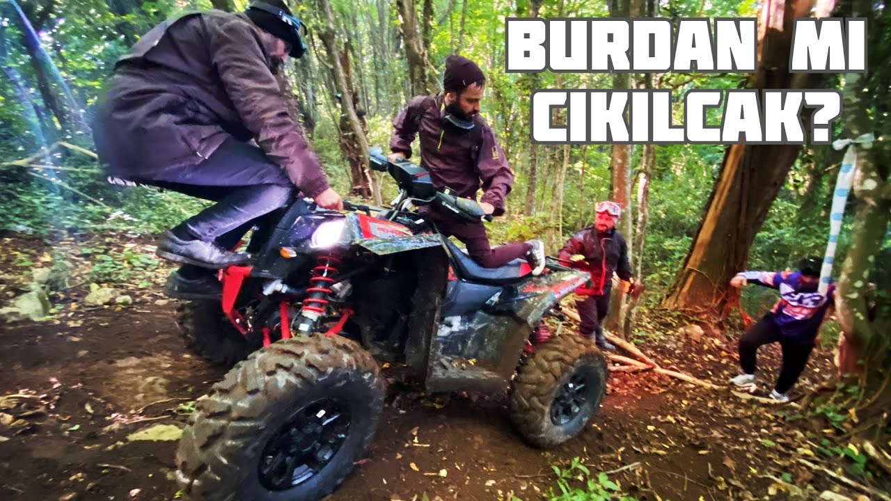 BU NASIL RAMPA? KARTEPE ATV ETAPLARINDA POLARIS & CANAM ATV OFFROAD VLOG