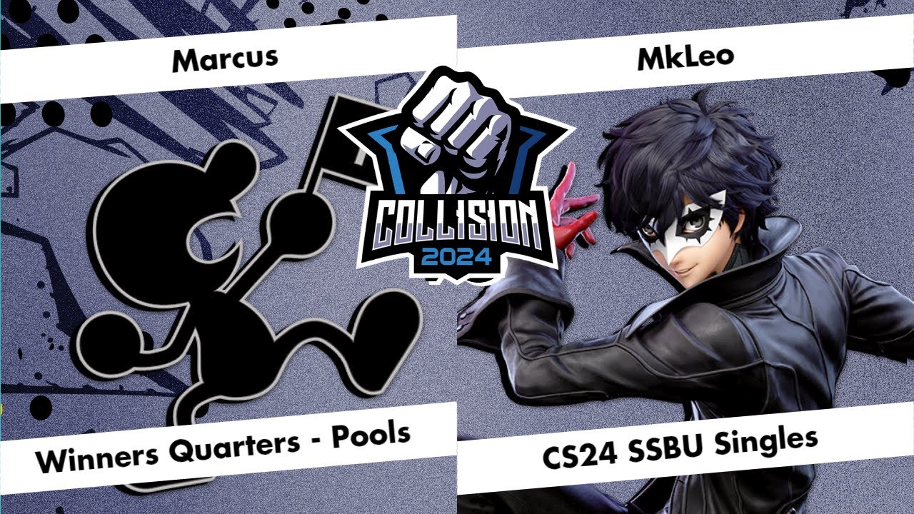 Collision 2024 - Marcus (Mr. Game & Watch) VS MkLeo (Joker) - Ultimate Singles - Winners Quarters