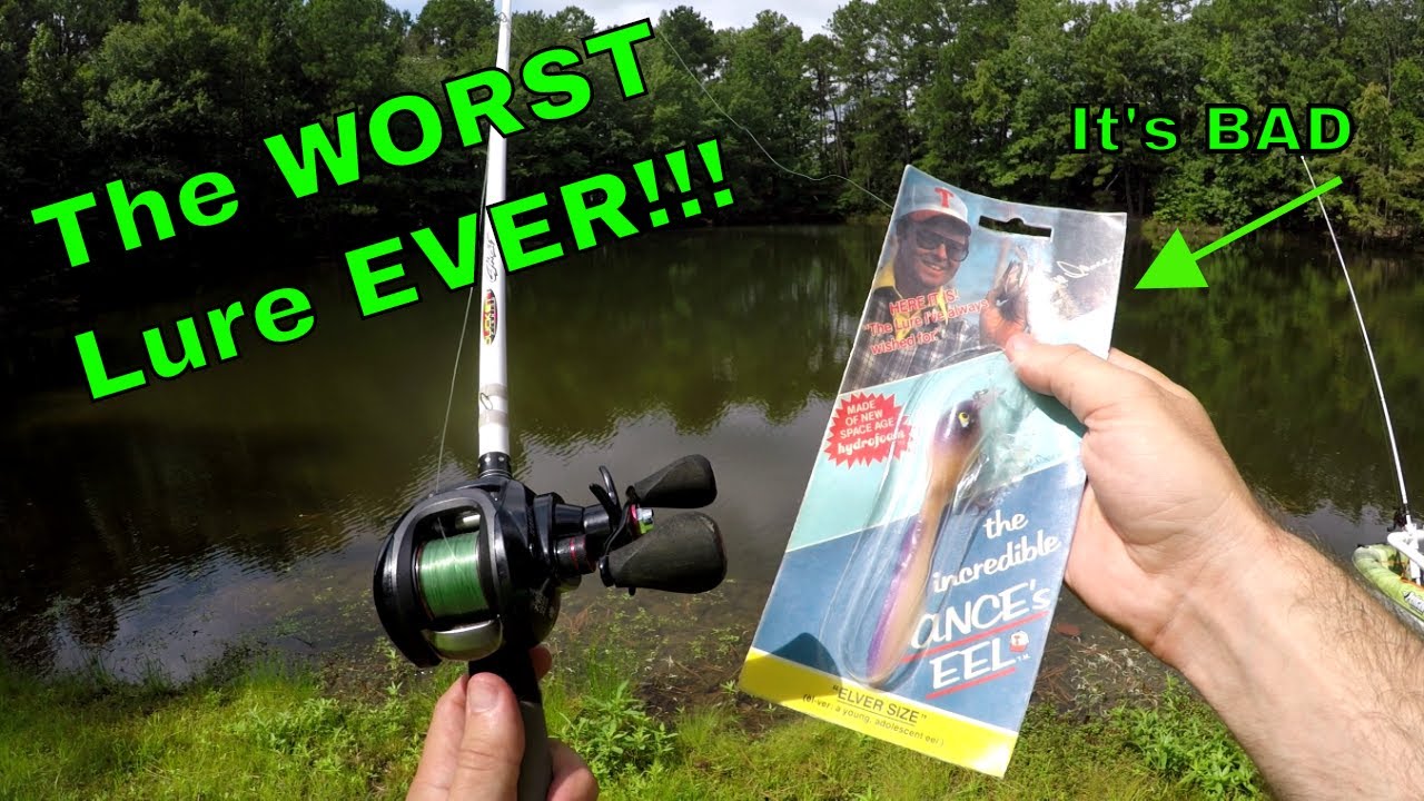 Fishing with the WORST fishing Lure EVER | The Dance's Eel | B Fishing |