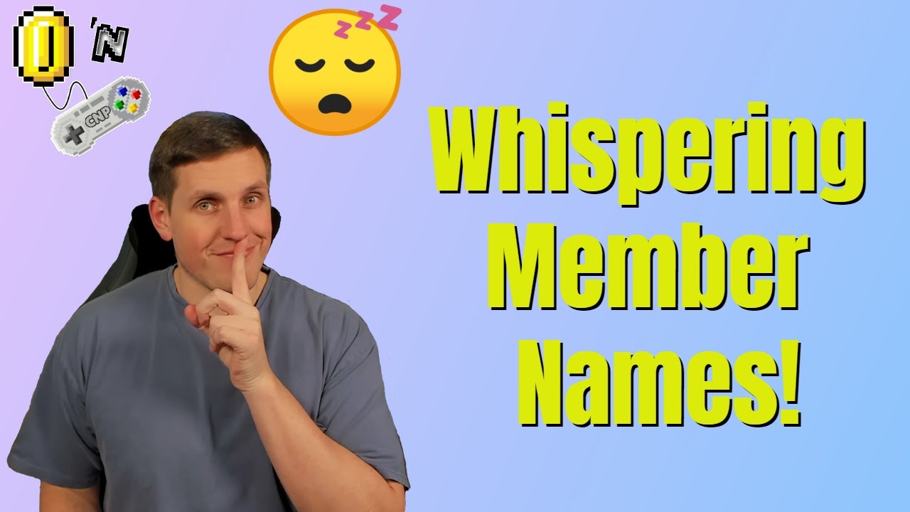 ASMR Repeating My Collection Member's Names! (Whispered)