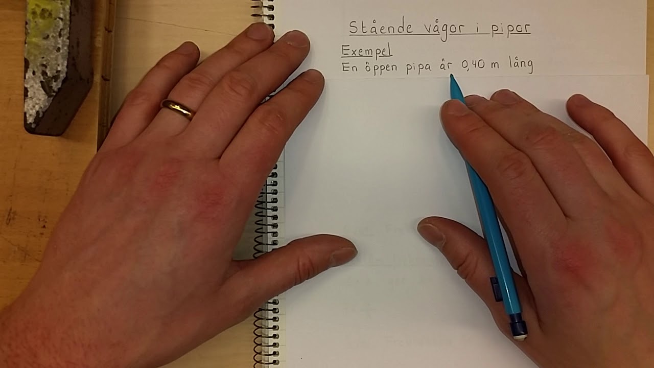 Fysik 2 Stående vågor i pipor
