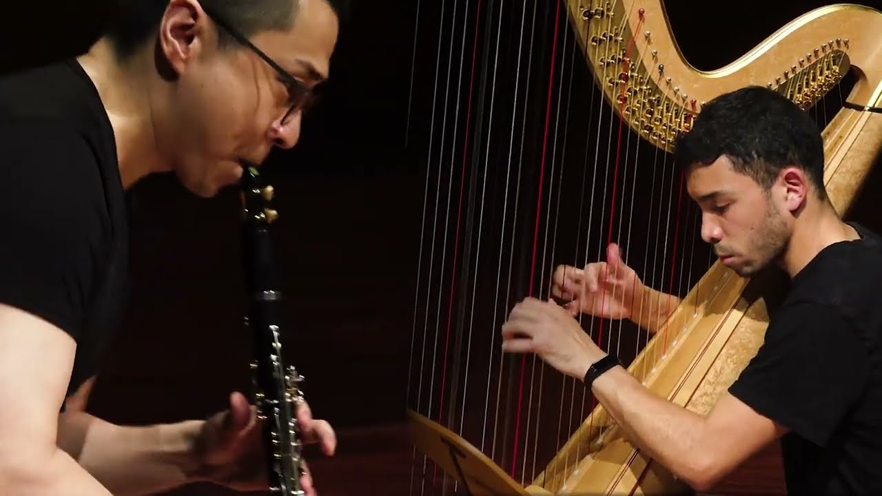 Camille Saint-Saëns: CLARINET SONATA IN E-FLAT MAJOR,OP.167(Clarient&Harp) Tang Weiguo
