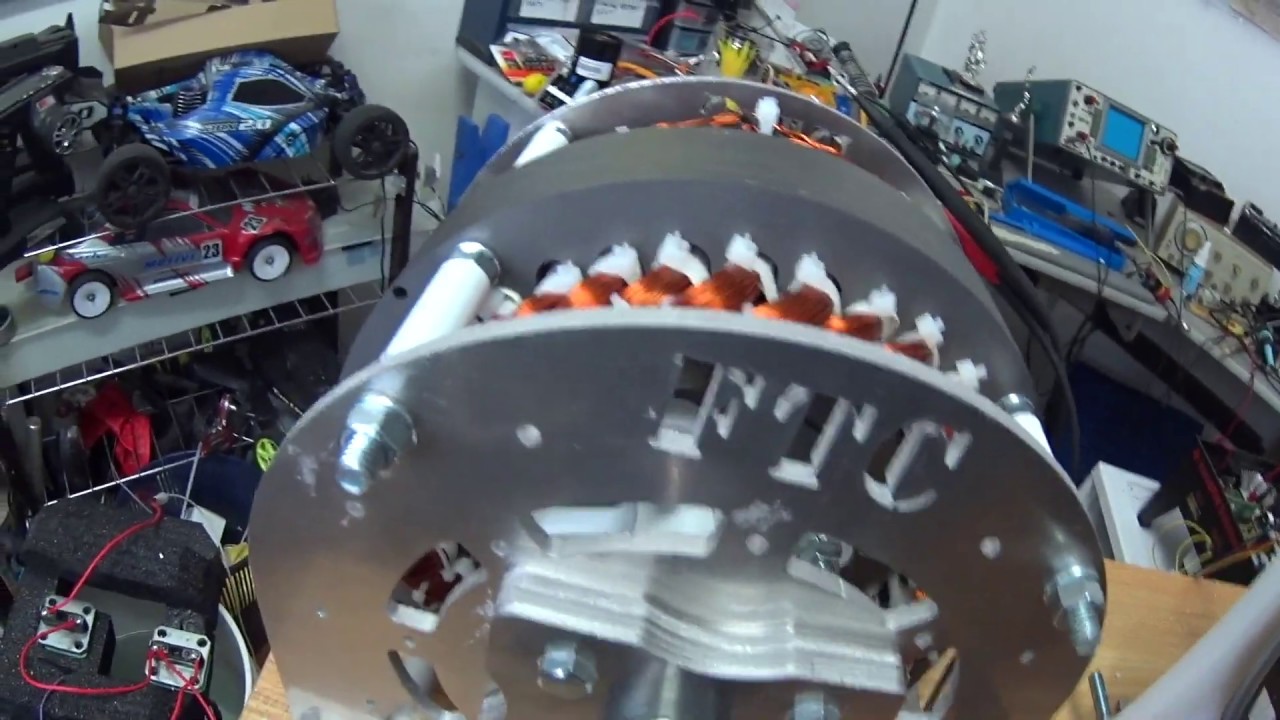 30 kW Zero Cogging Generator from FTC