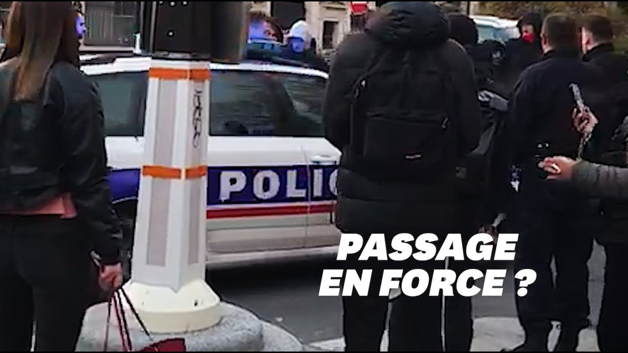 Une lycéenne blessée en marge d'un blocage à Paris