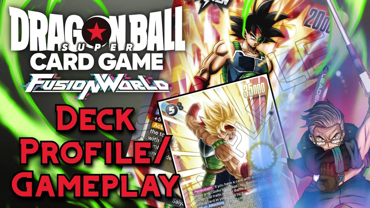 DBSCG Fusion World | Обзор колоды Bardock V4: Моя любимая колода снова на вершине!!