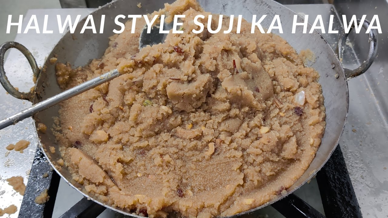 Halwai Style Suji Ka Halwa | हलवाई स्टाइल सूजी का हलवा | Rawa Sheera Recipe | Rava Halwa Recipe