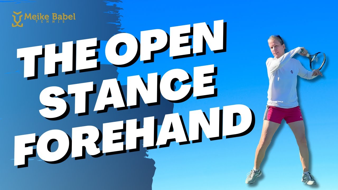 The Open Stance Tennis Forehand - Advanced Players NEED It!